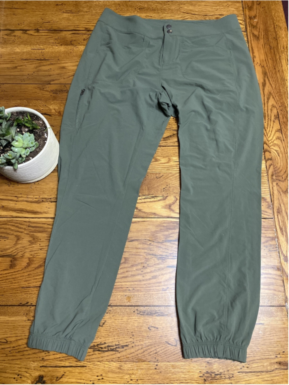 MARMOT Womens Kamela Travel Pants 10 Olive